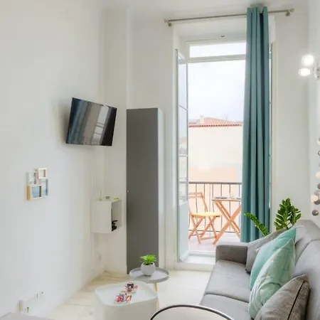 #19 Studio Lafayette A 3mins Du Bord De Mer Centre Апартаменты Ницца