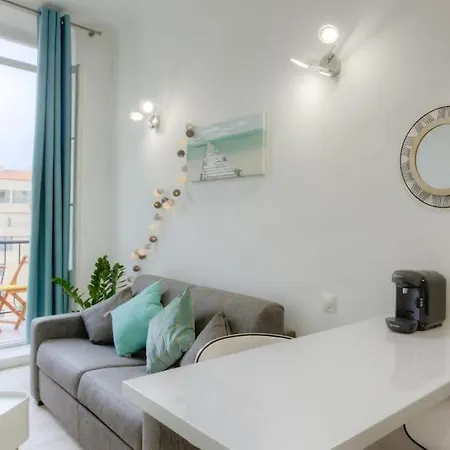 #19 Studio Lafayette A 3mins Du Bord De Mer Centre Апартаменты