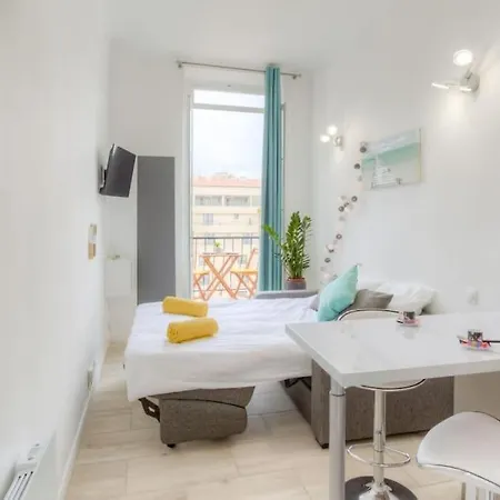 Апартаменты #19 Studio Lafayette A 3mins Du Bord De Mer Centre